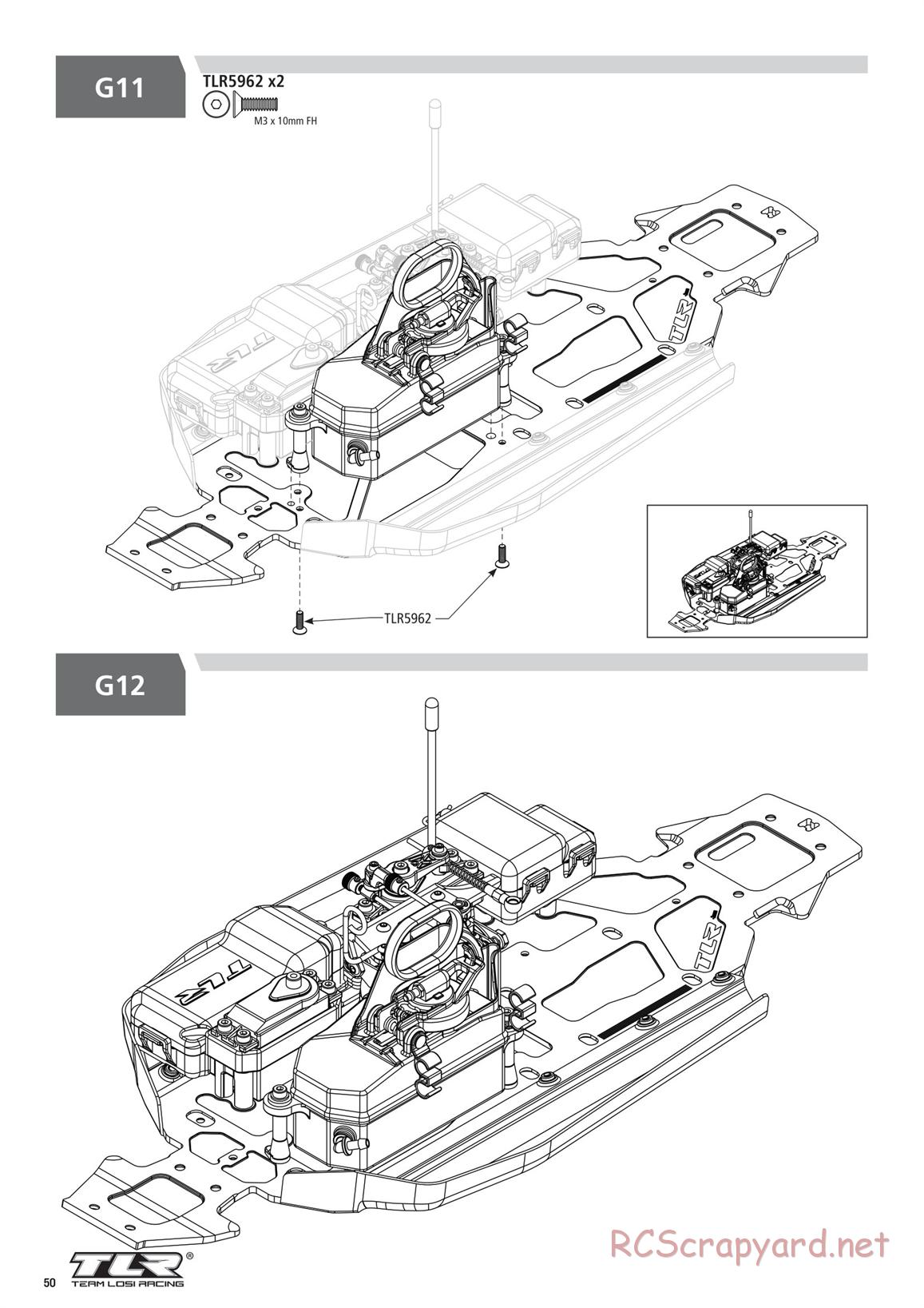 Team Losi - 8ight-X Elite Race - Manual - Page 50