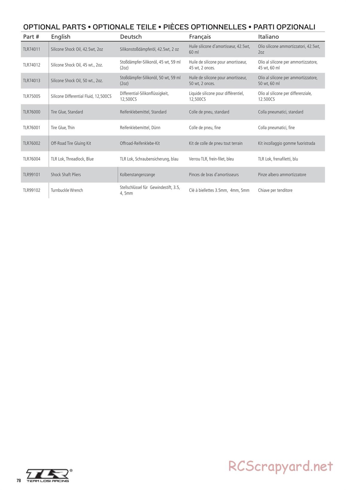 Team Losi - 8ight-XE Elite Race - Manual - Page 14