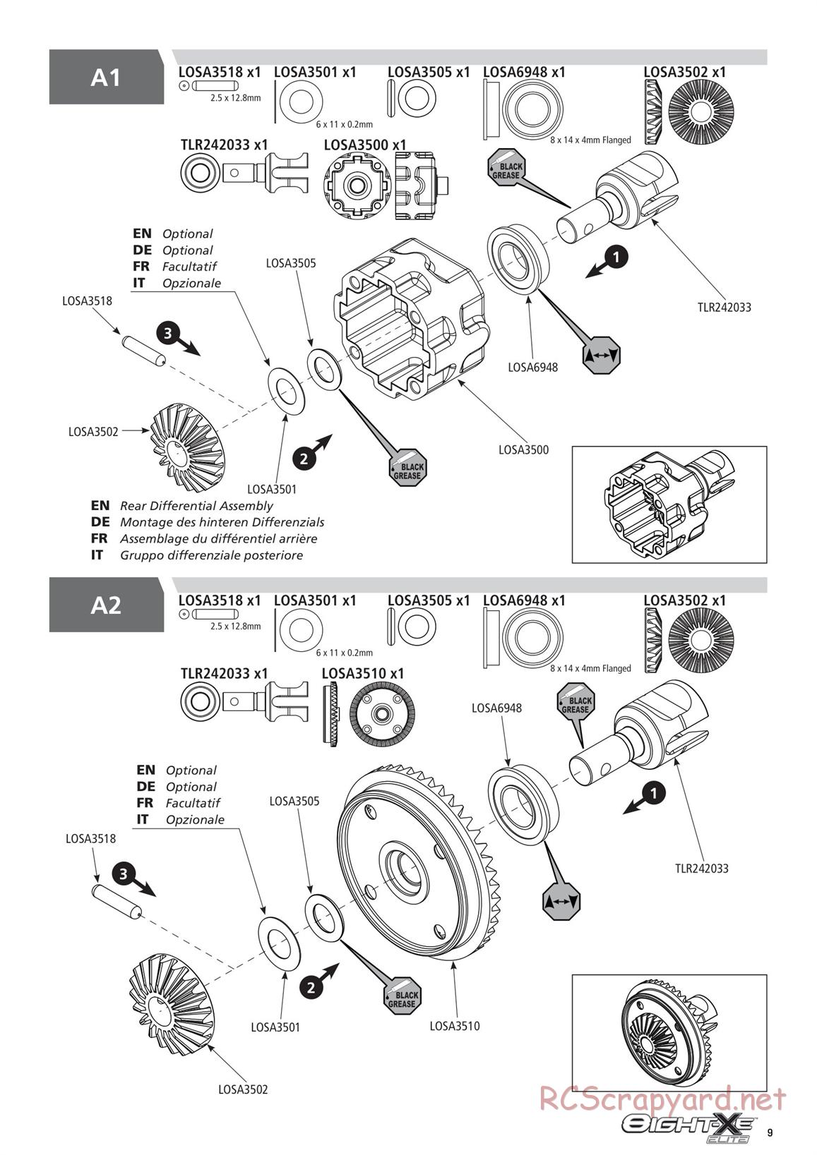 Team Losi - 8ight-XE Elite Race - Manual - Page 9