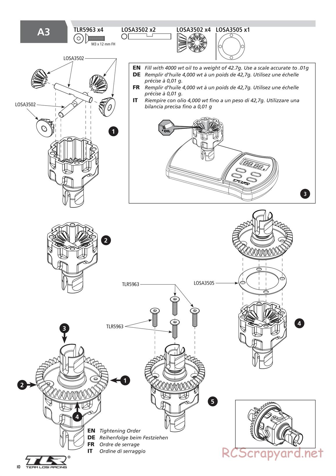 Team Losi - 8ight-XE Elite Race - Manual - Page 10