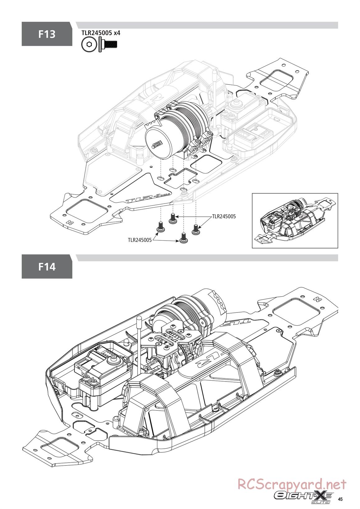 Team Losi - 8ight-XE Elite Race - Manual - Page 45