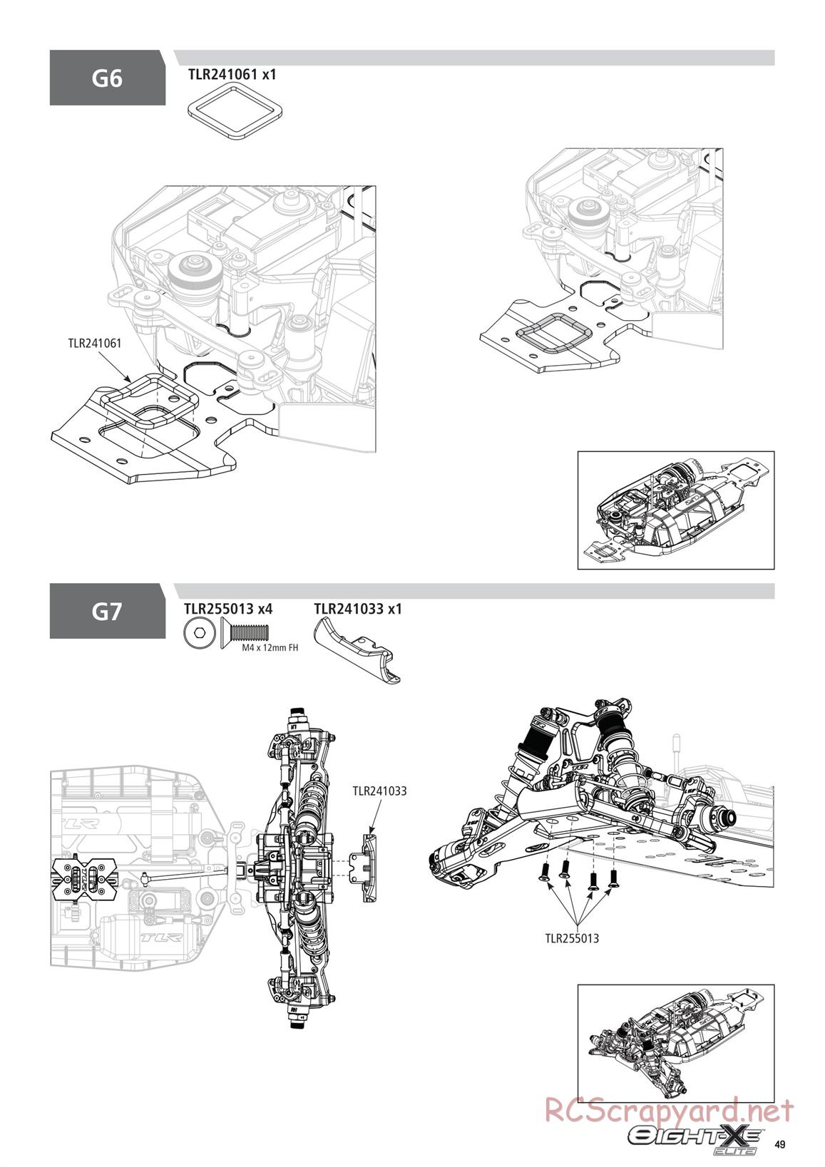 Team Losi - 8ight-XE Elite Race - Manual - Page 49