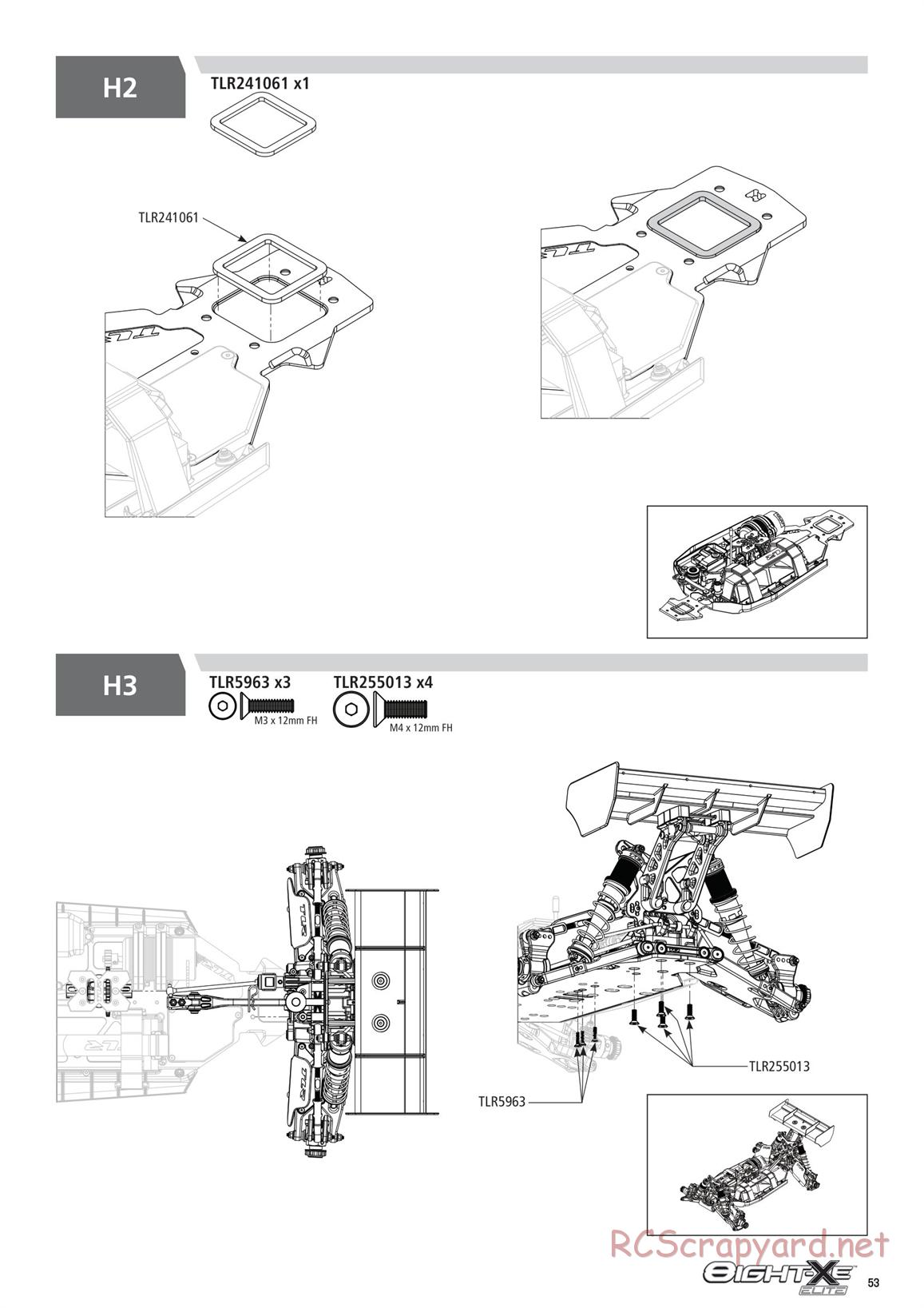 Team Losi - 8ight-XE Elite Race - Manual - Page 53