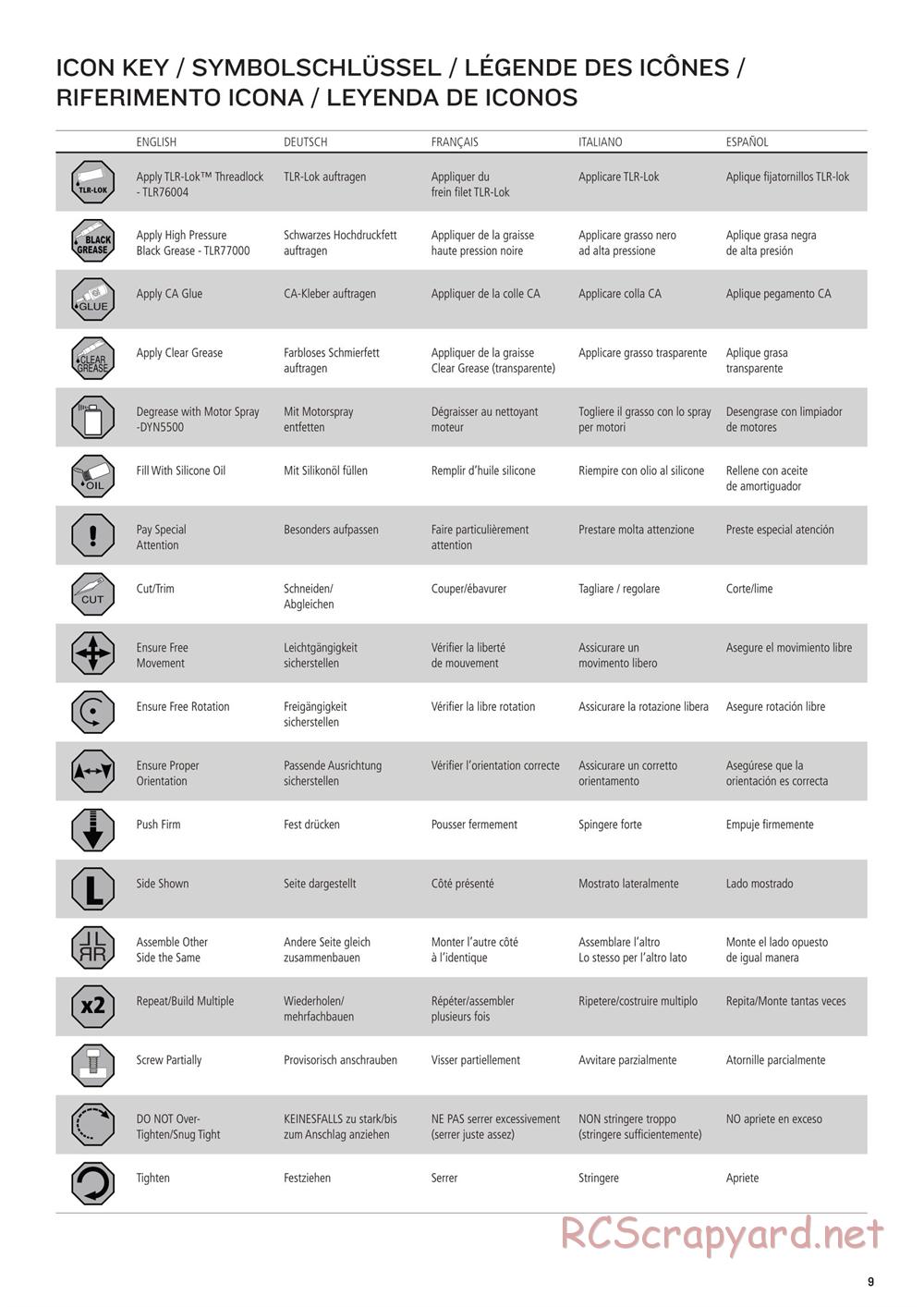 Team Losi - 5ive-B Race - Manual - Page 9