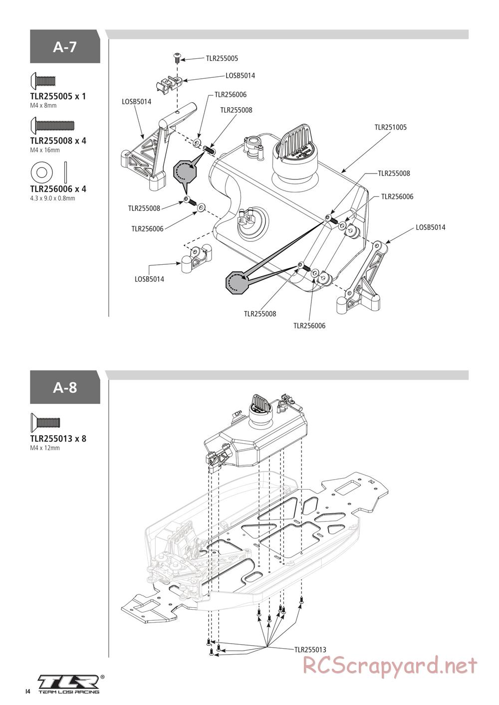 Team Losi - 5ive-B Race - Manual - Page 14