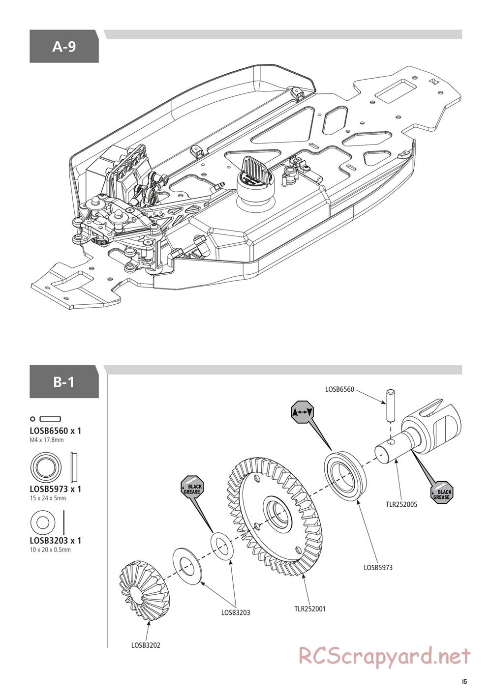 Team Losi - 5ive-B Race - Manual - Page 15