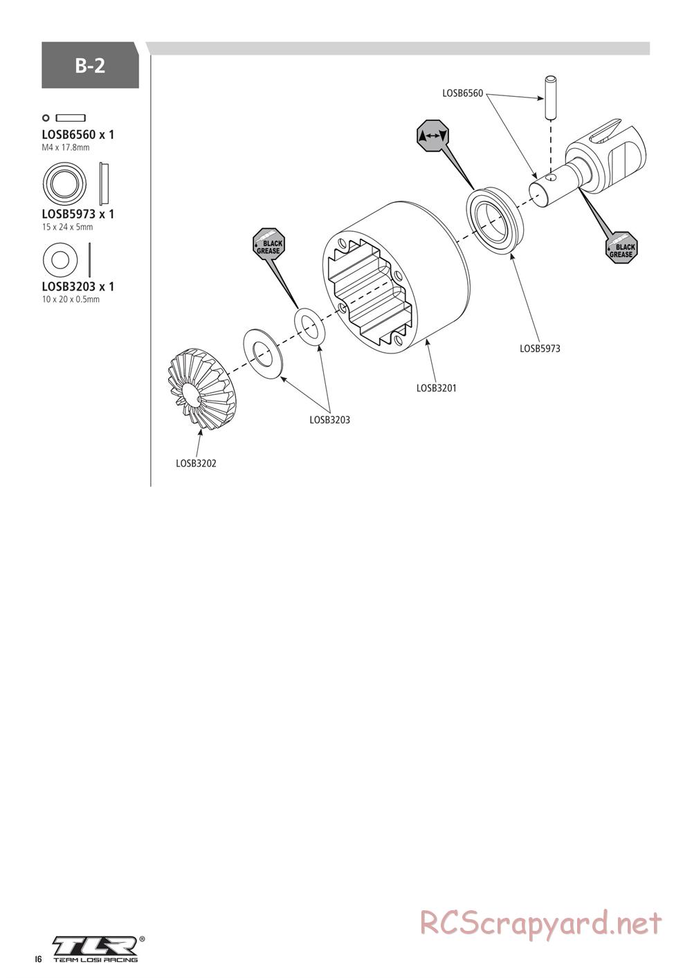 Team Losi - 5ive-B Race - Manual - Page 16