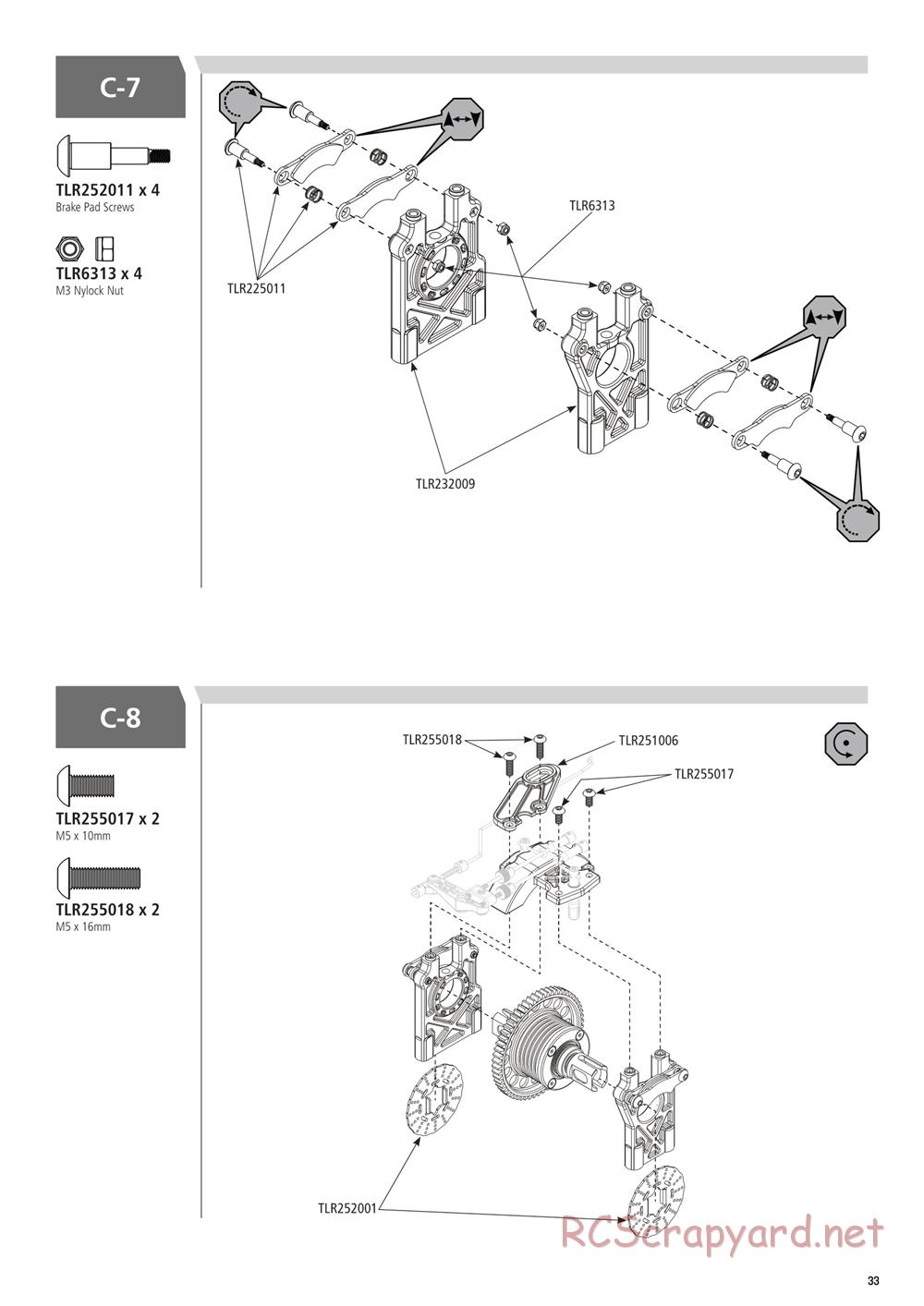 Team Losi - 5ive-B Race - Manual - Page 33