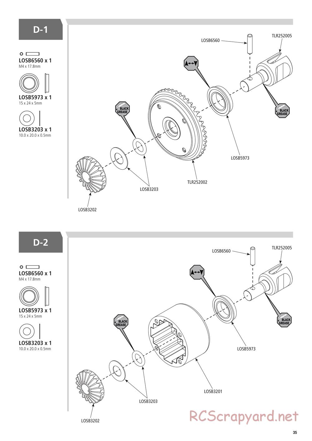 Team Losi - 5ive-B Race - Manual - Page 35