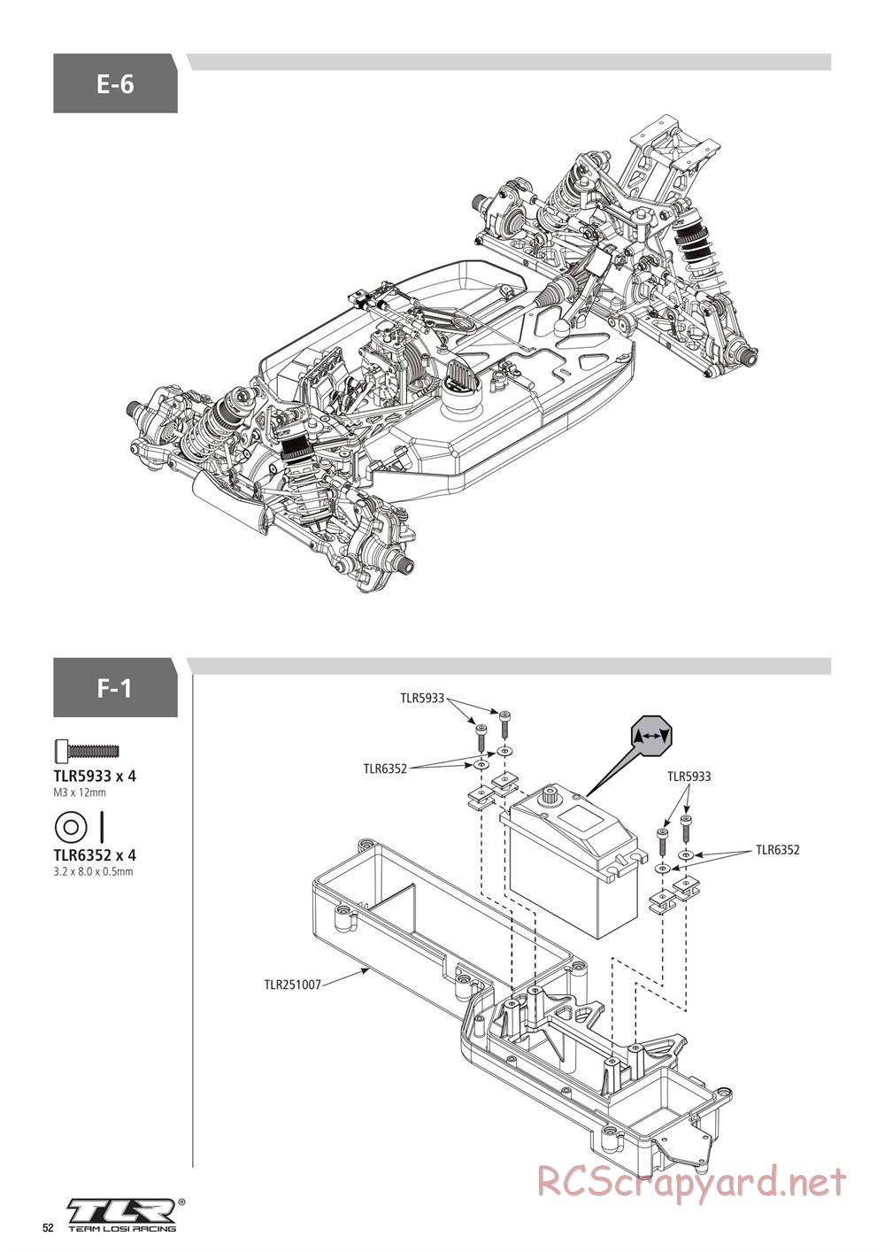 Team Losi - 5ive-B Race - Manual - Page 52