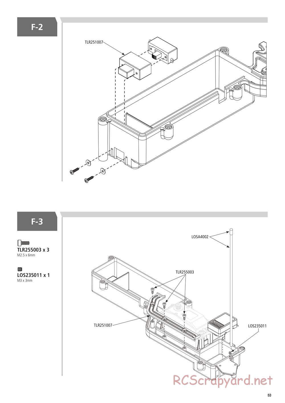 Team Losi - 5ive-B Race - Manual - Page 53