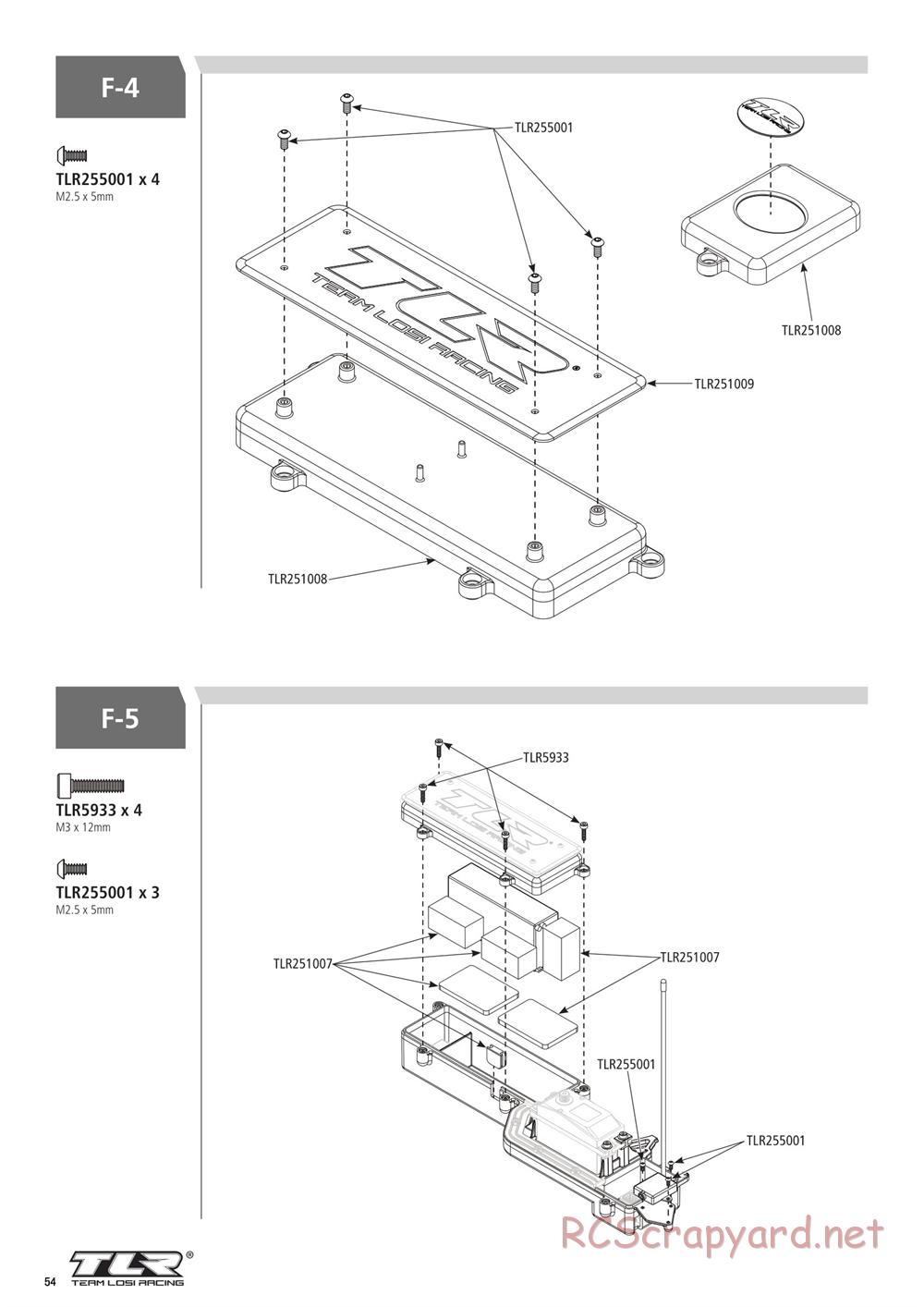 Team Losi - 5ive-B Race - Manual - Page 54