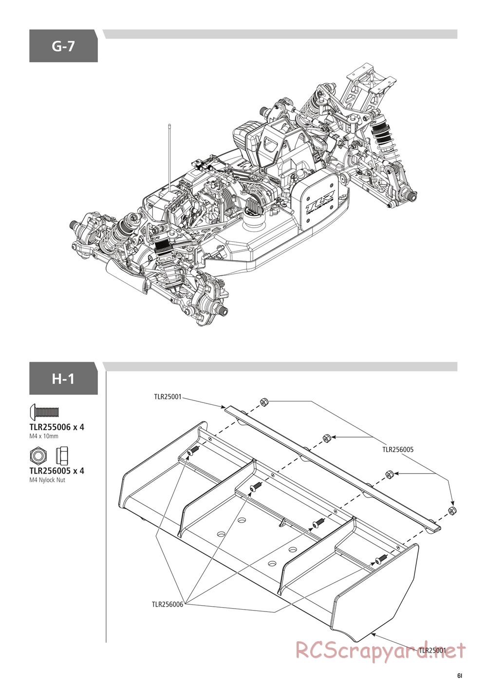 Team Losi - 5ive-B Race - Manual - Page 61