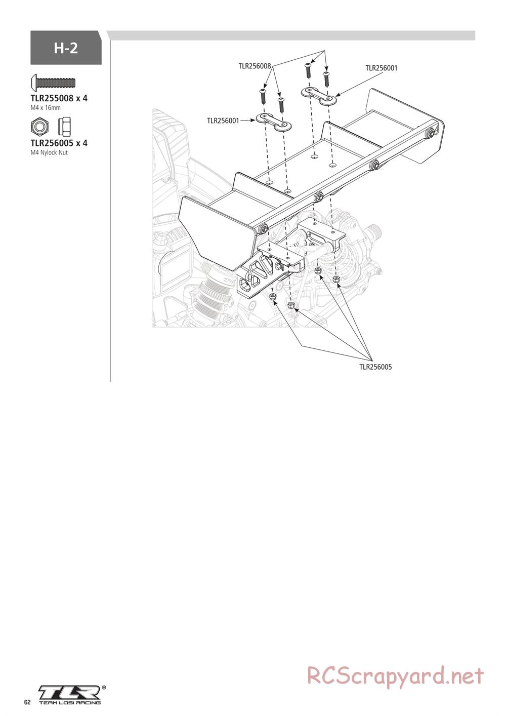 Team Losi - 5ive-B Race - Manual - Page 62