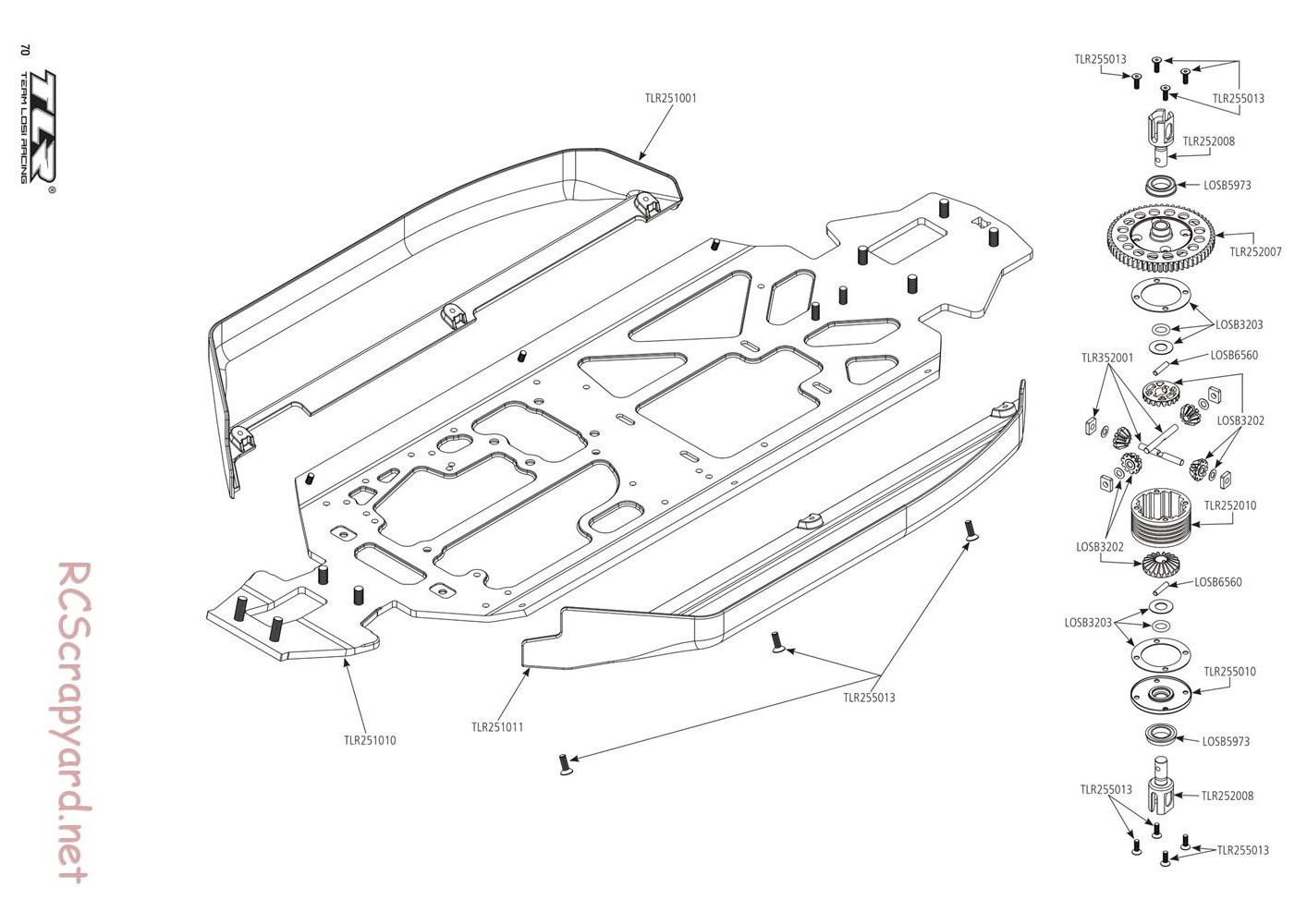 Team Losi - 5ive-B Race - Manual - Page 70