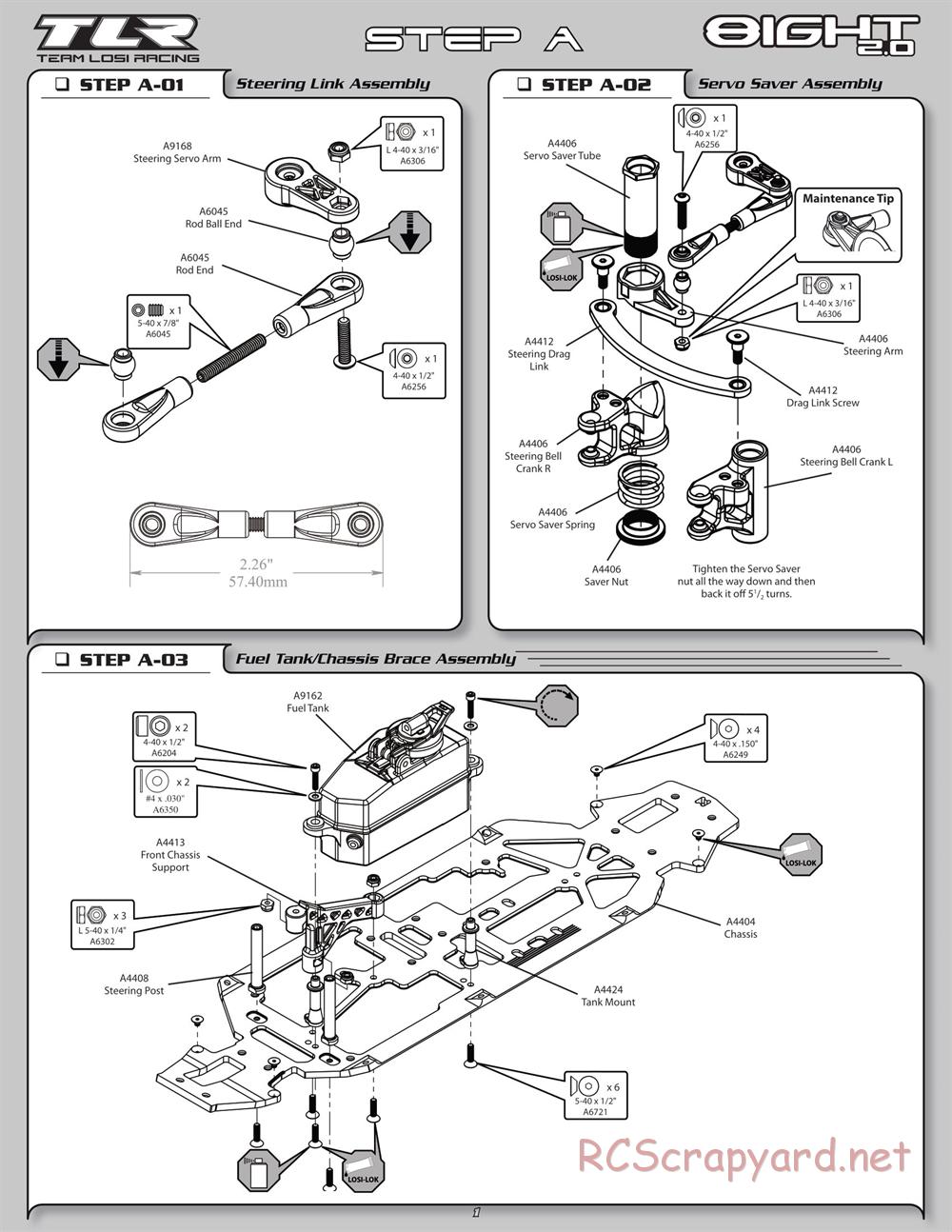 Team Losi - 8ight 2.0 - Manual - Page 4