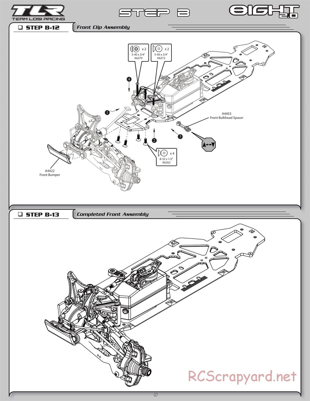 Team Losi - 8ight 2.0 - Manual - Page 11