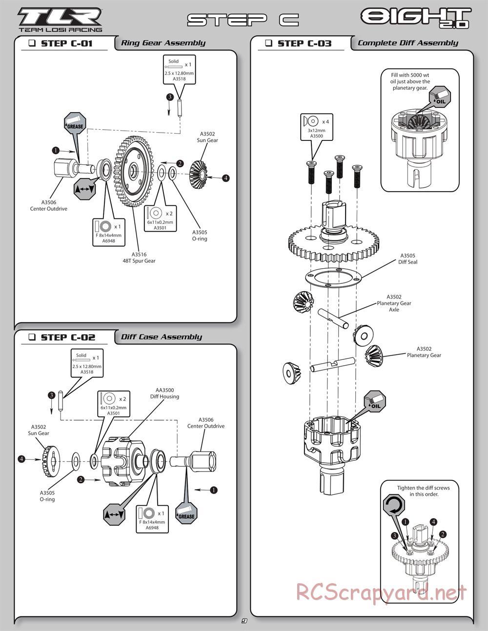 Team Losi - 8ight 2.0 - Manual - Page 12