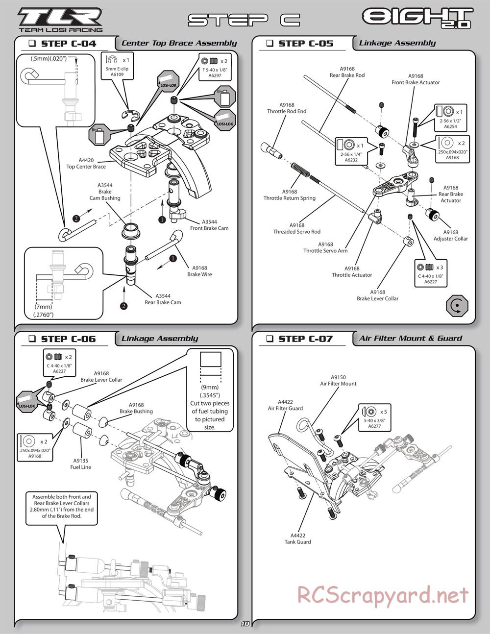 Team Losi - 8ight 2.0 - Manual - Page 13