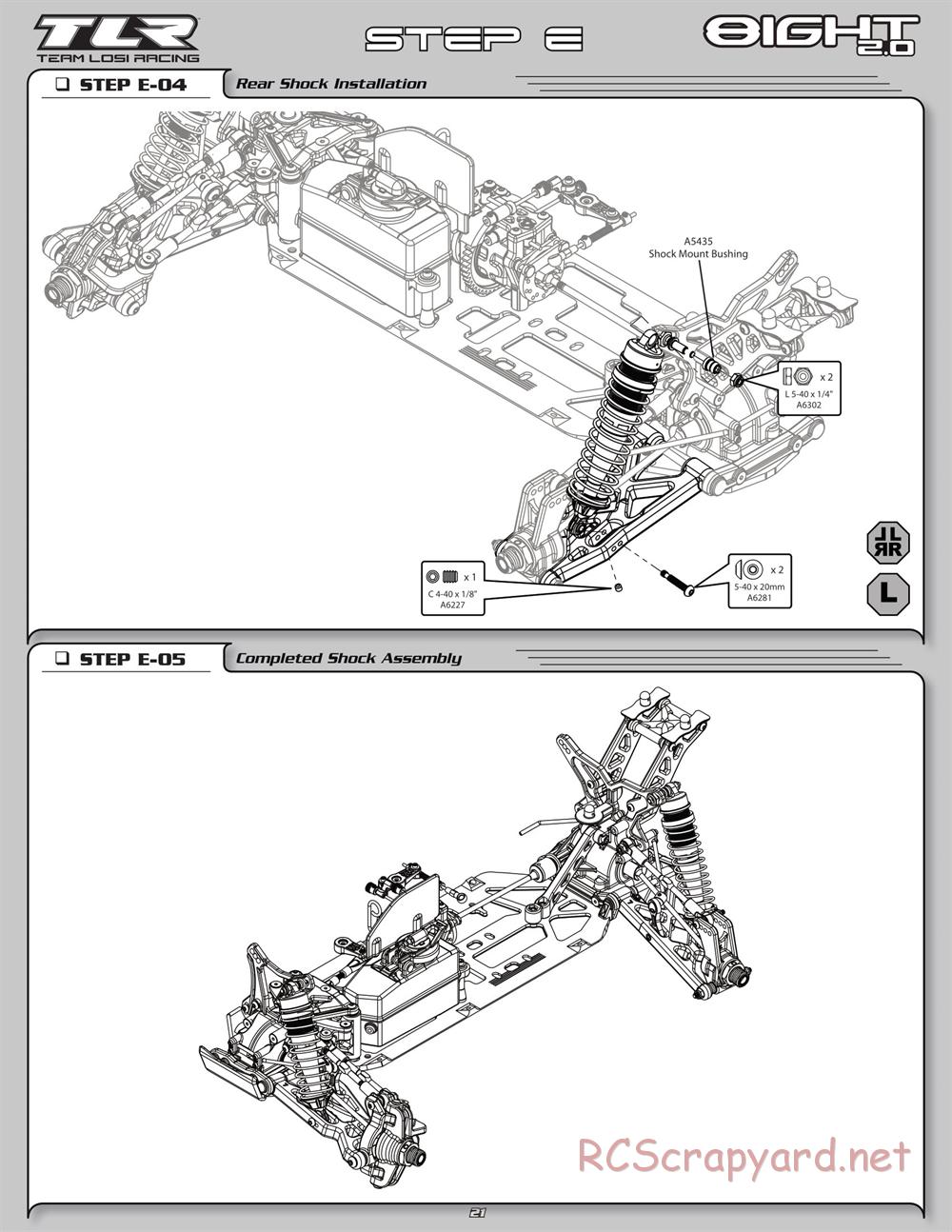 Team Losi - 8ight 2.0 - Manual - Page 24