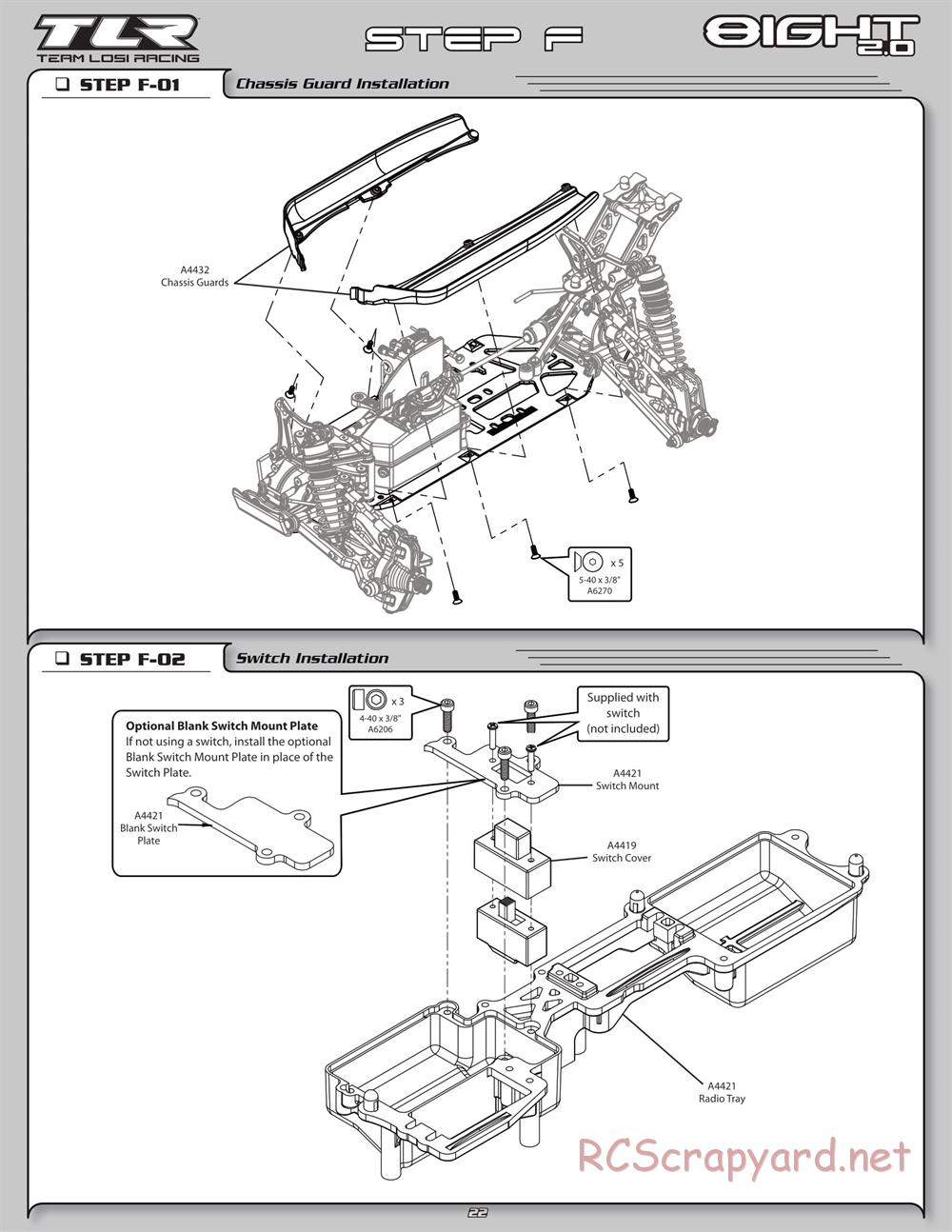 Team Losi - 8ight 2.0 - Manual - Page 25