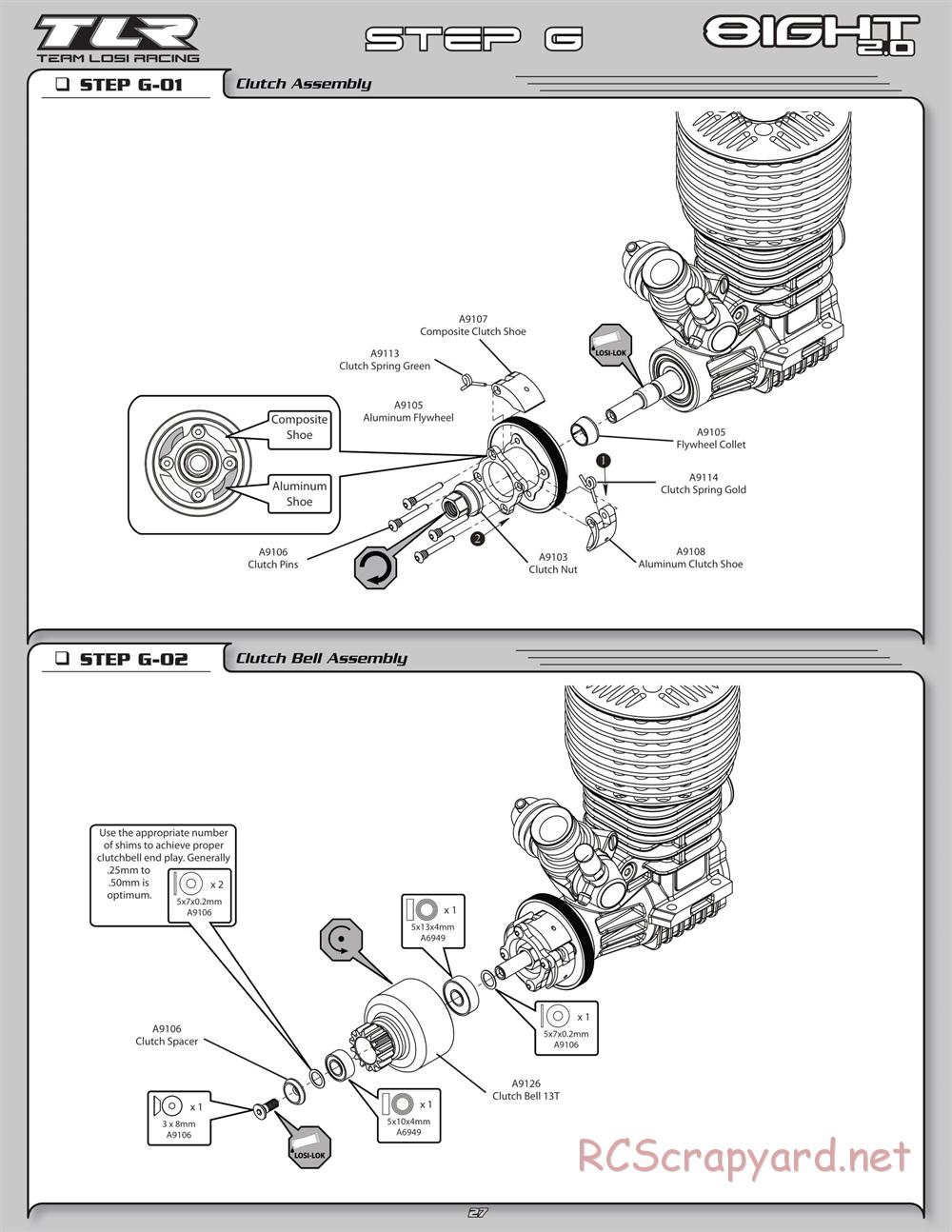 Team Losi - 8ight 2.0 - Manual - Page 30