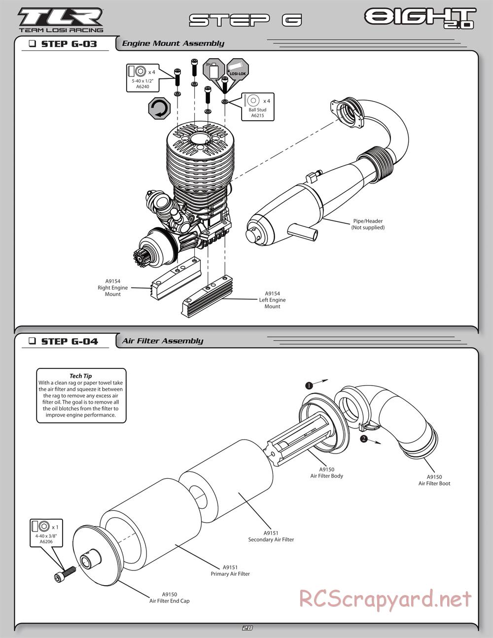 Team Losi - 8ight 2.0 - Manual - Page 31