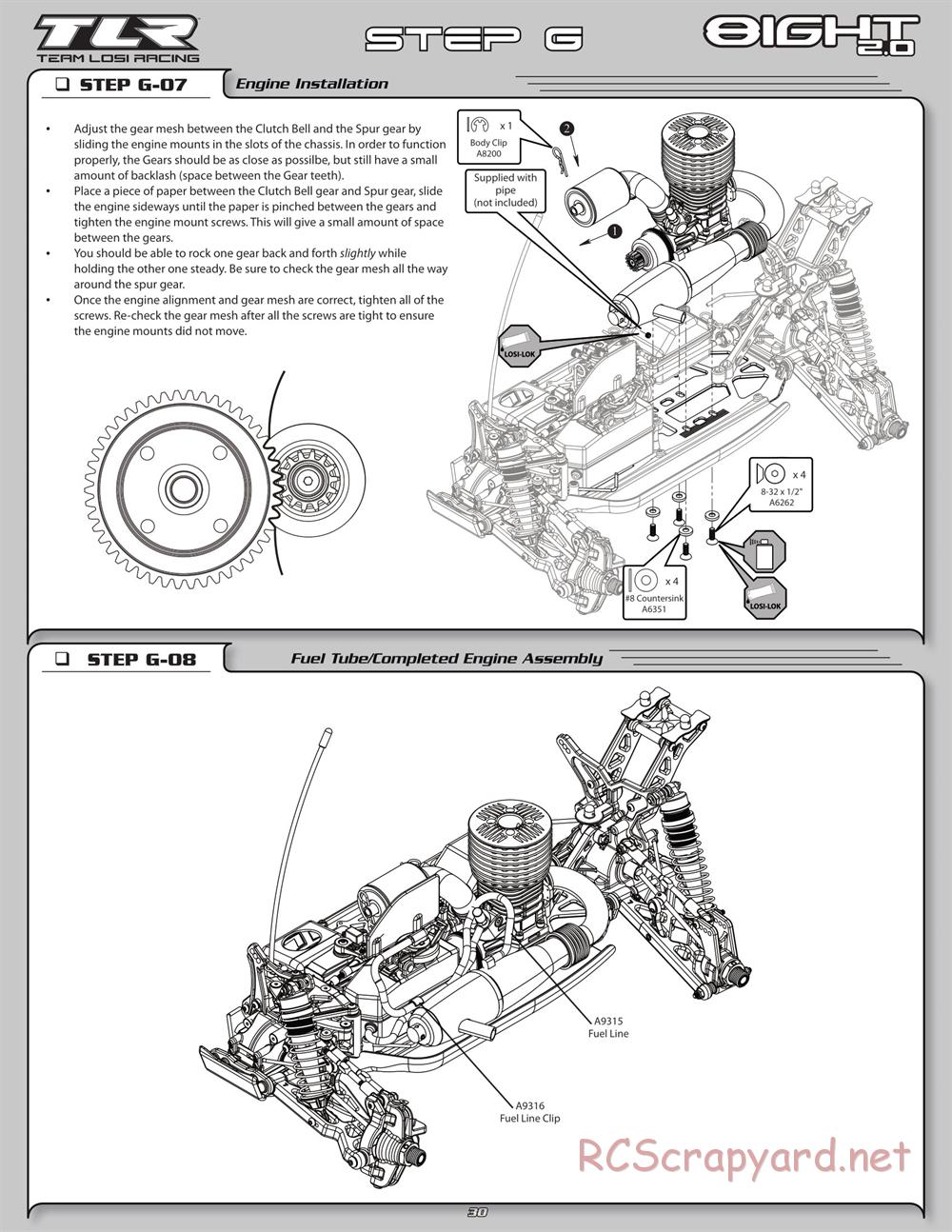 Team Losi - 8ight 2.0 - Manual - Page 33