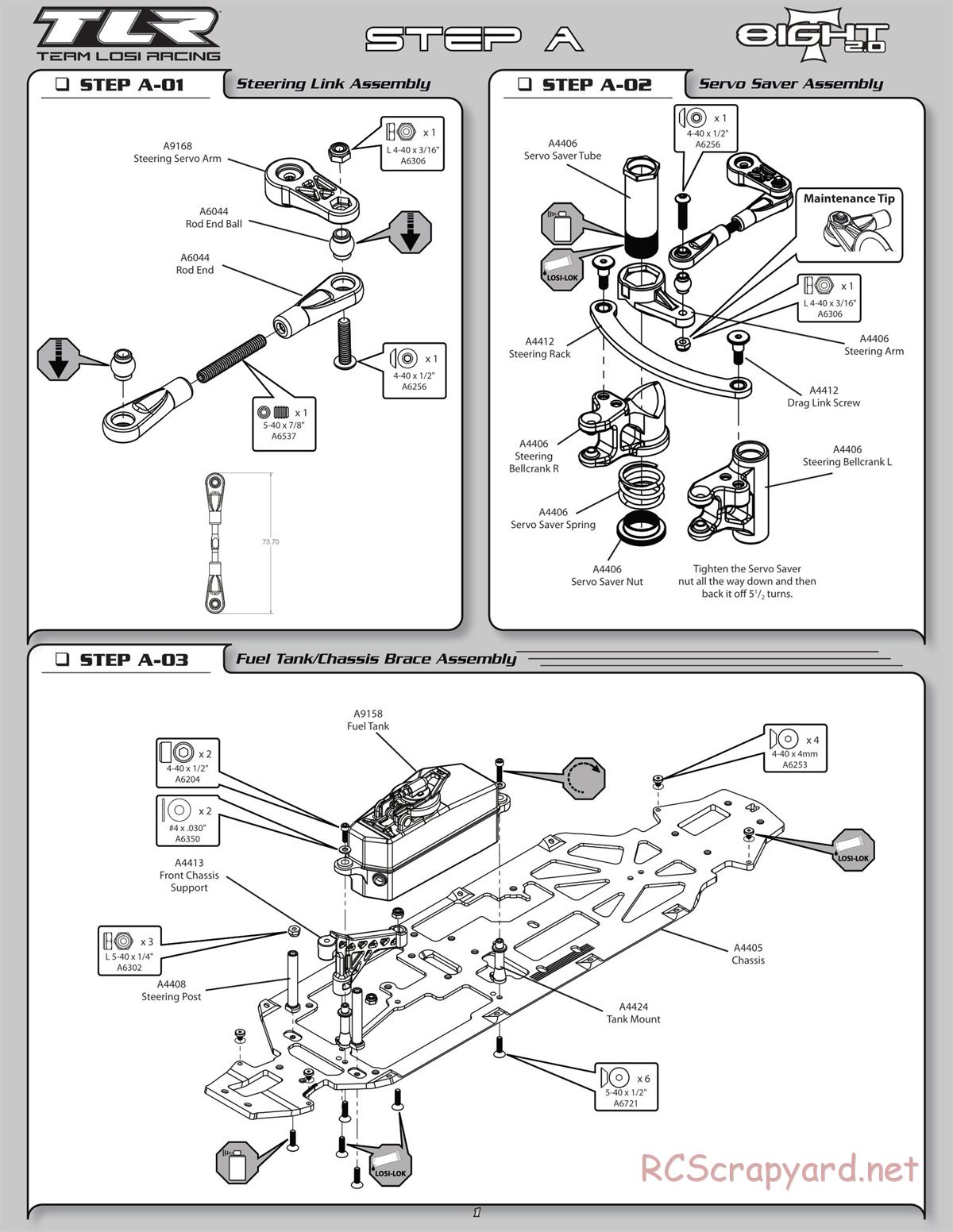 Team Losi - 8ight-T 2.0 - Manual - Page 4