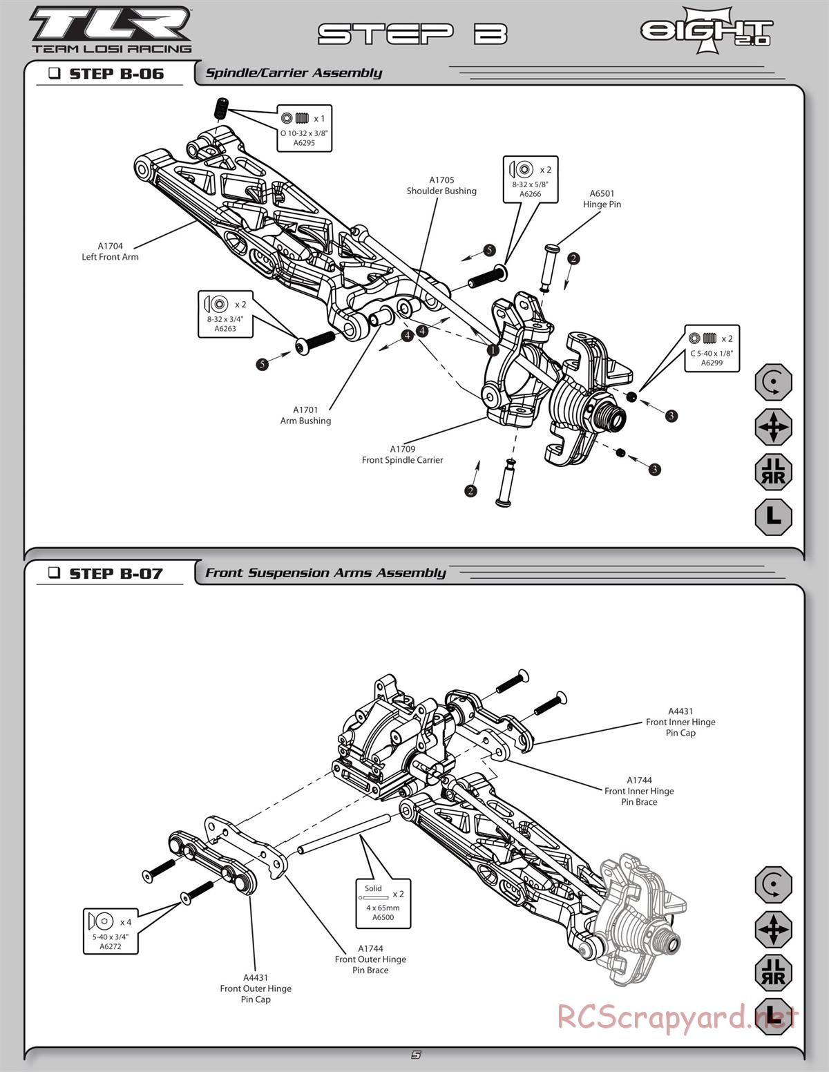 Team Losi - 8ight-T 2.0 - Manual - Page 8