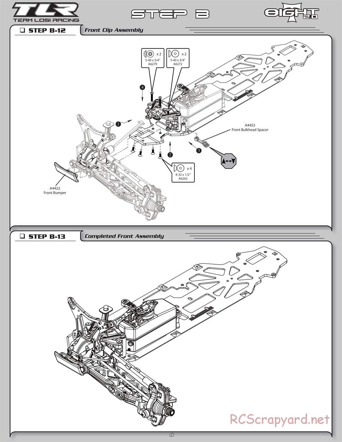 Team Losi - 8ight-T 2.0 - Manual - Page 11