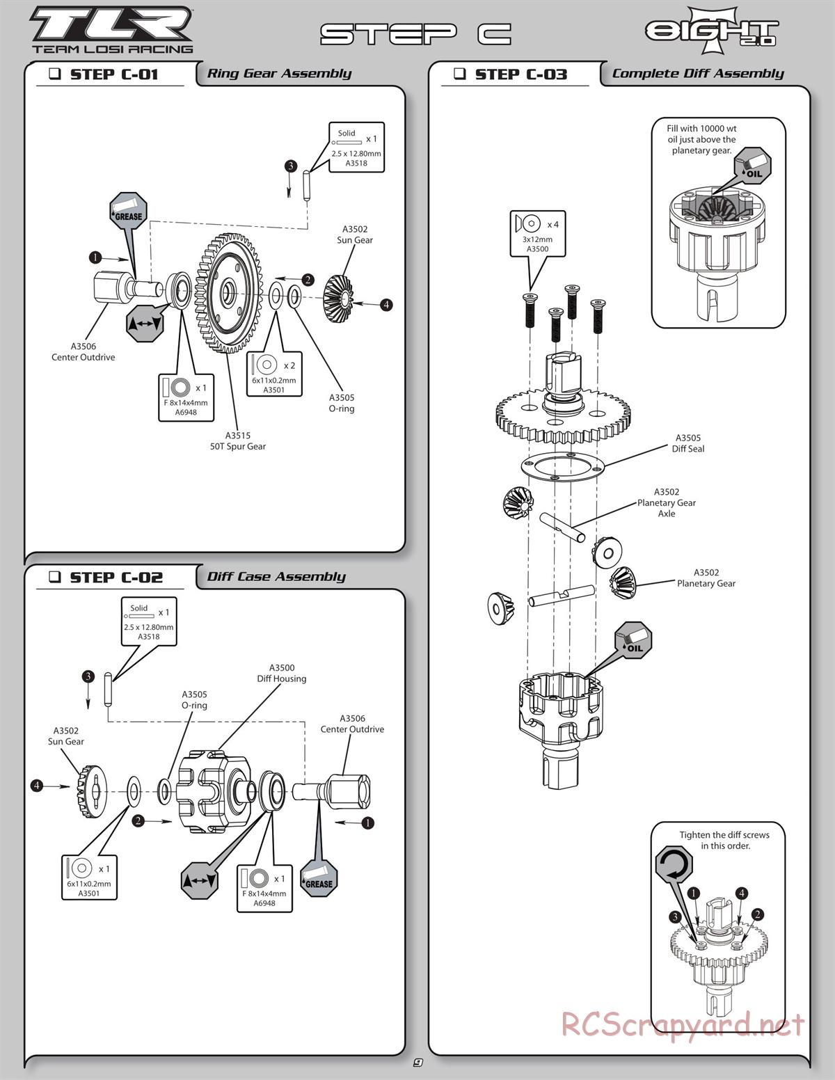 Team Losi - 8ight-T 2.0 - Manual - Page 12