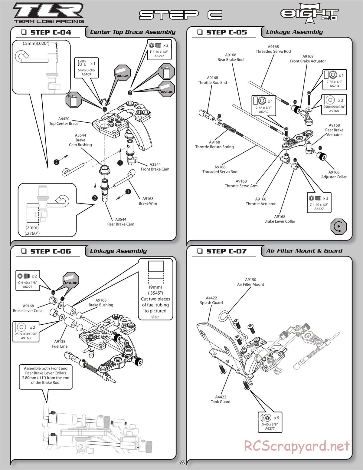 Team Losi - 8ight-T 2.0 - Manual - Page 13