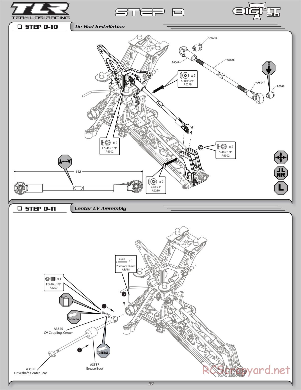 Team Losi - 8ight-T 2.0 - Manual - Page 20