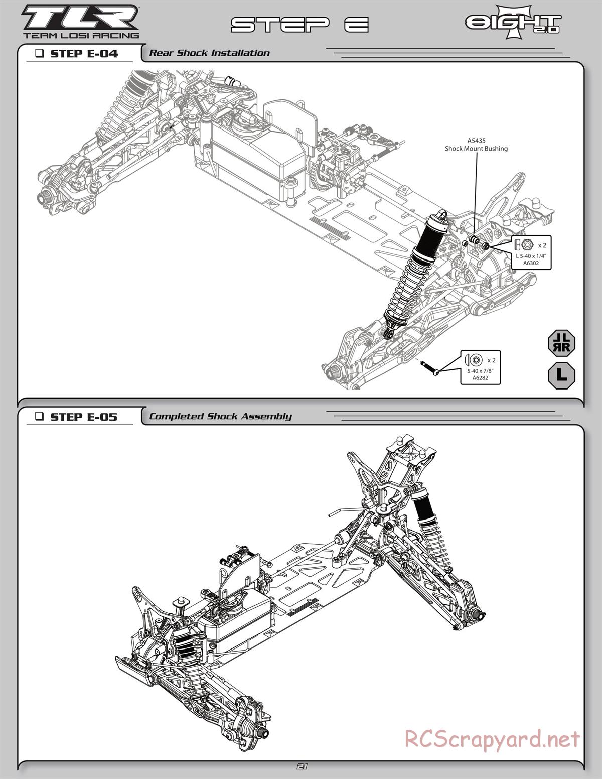 Team Losi - 8ight-T 2.0 - Manual - Page 24
