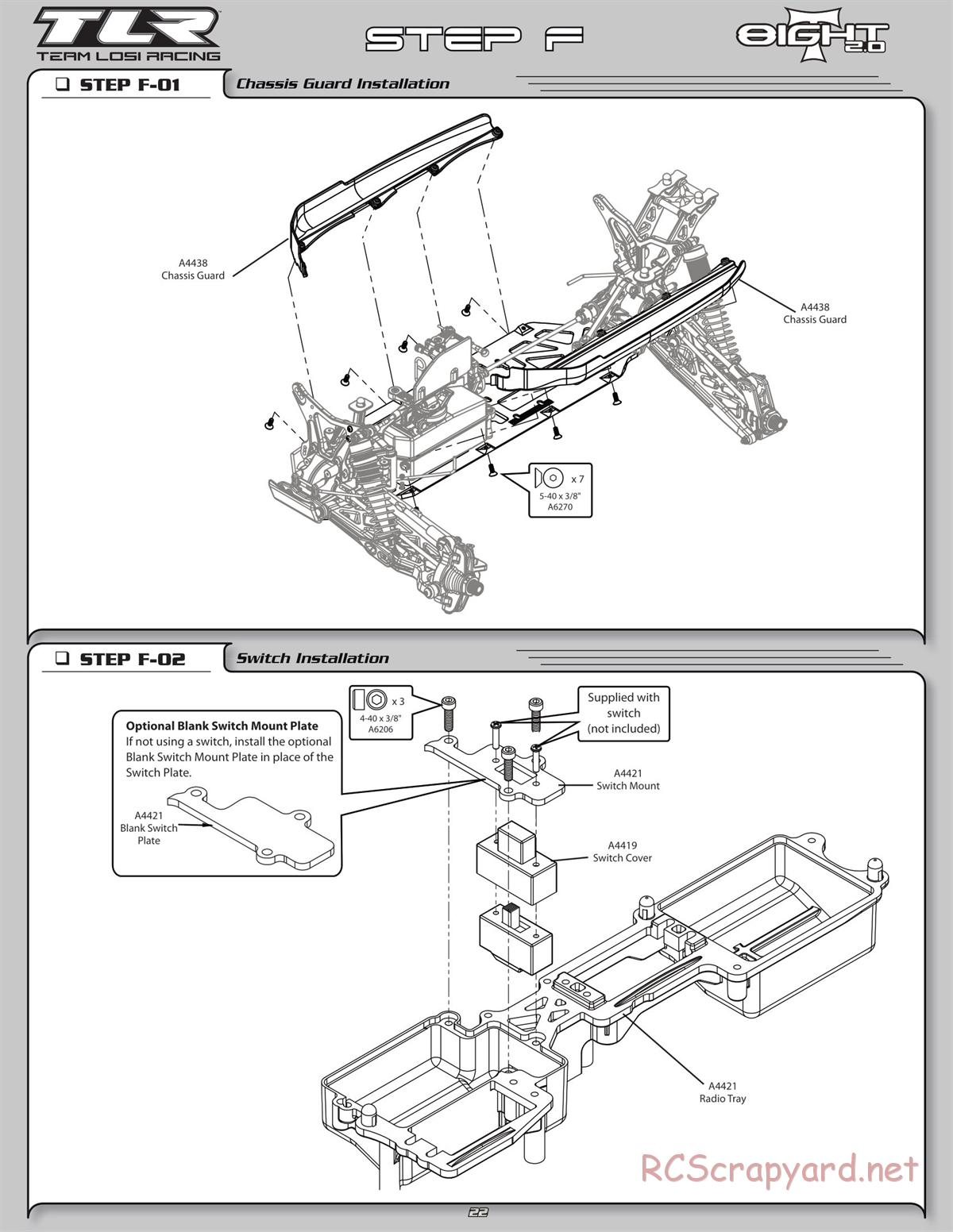 Team Losi - 8ight-T 2.0 - Manual - Page 25