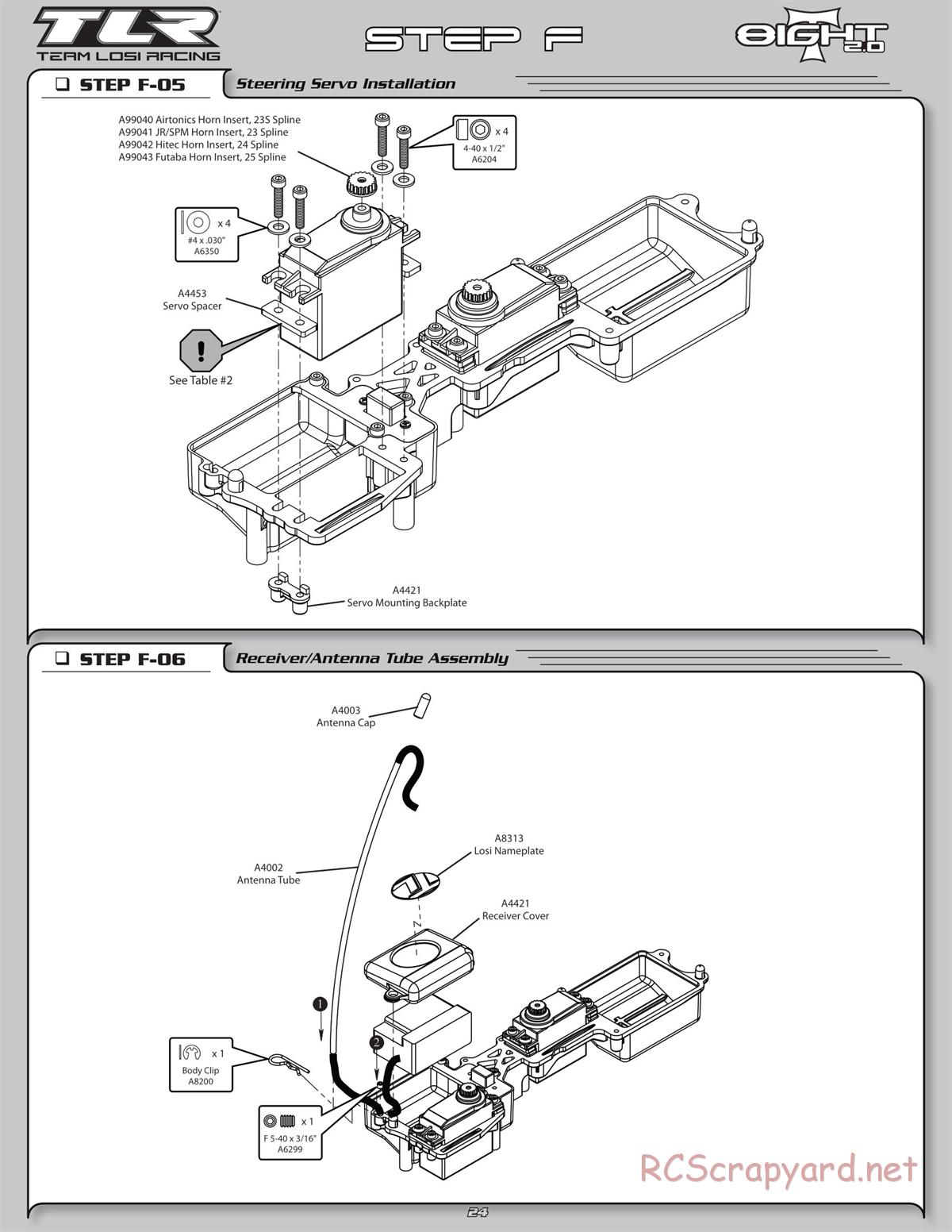 Team Losi - 8ight-T 2.0 - Manual - Page 27