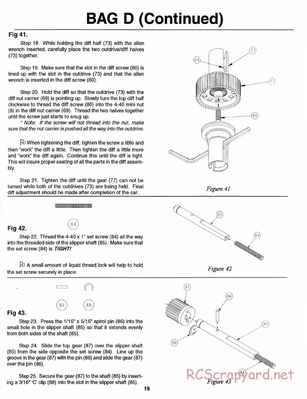 Team Losi - XX - Manual - Page 22