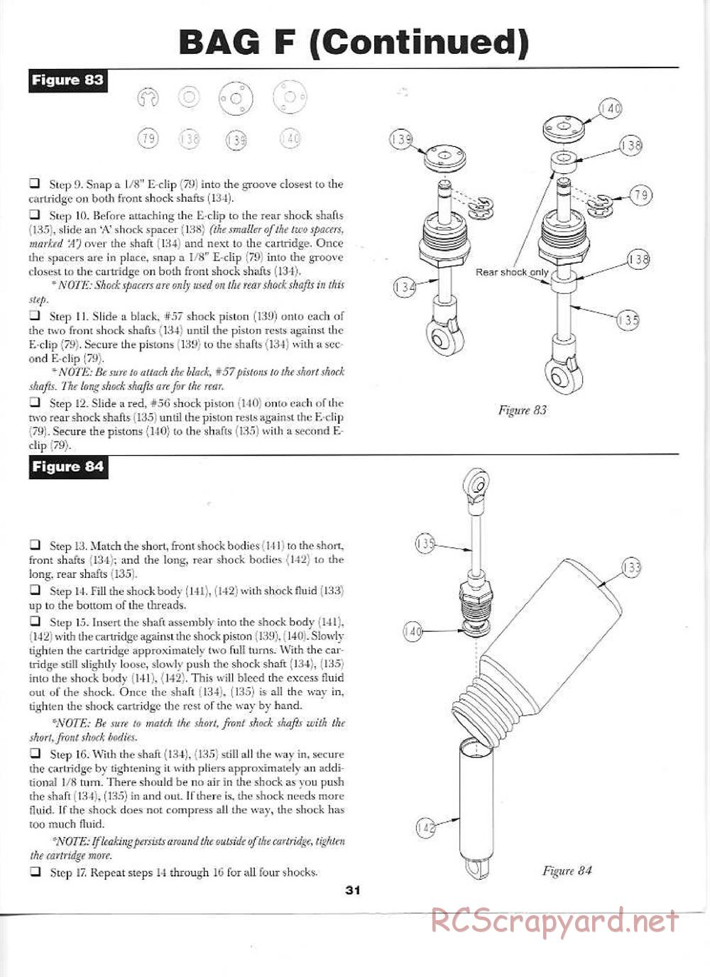 Team Losi - XX-4 - Manual - Page 31