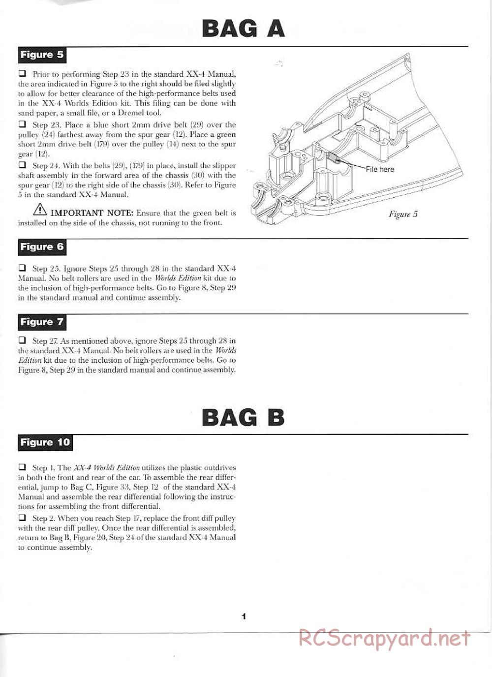Team Losi - XX-4 Worlds Edition - Manual - Page 3