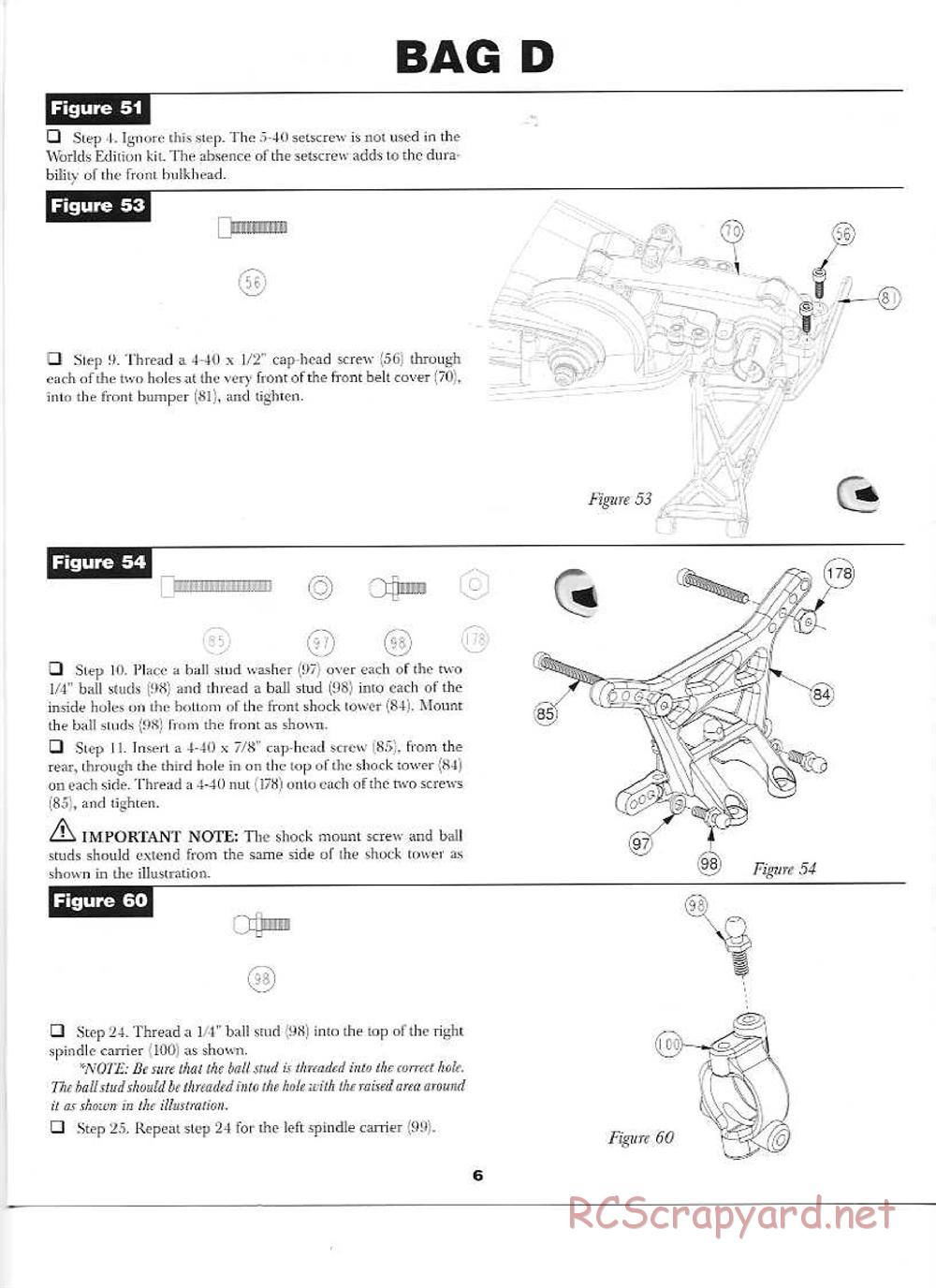 Team Losi - XX-4 Worlds Edition - Manual - Page 8