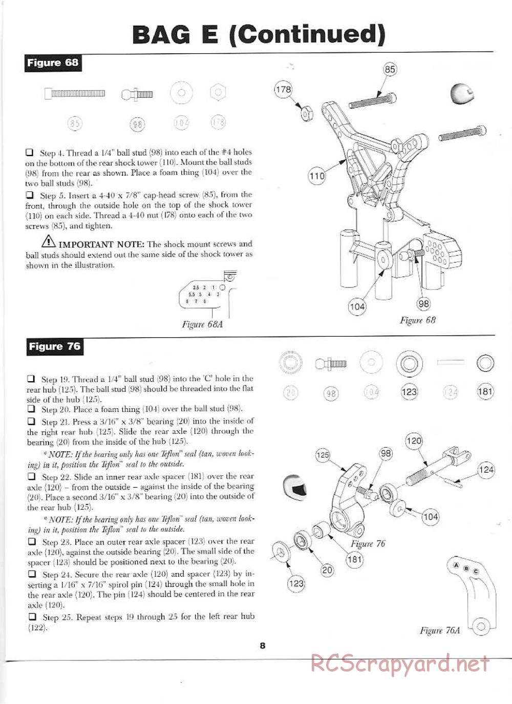 Team Losi - XX-4 Worlds Edition - Manual - Page 10