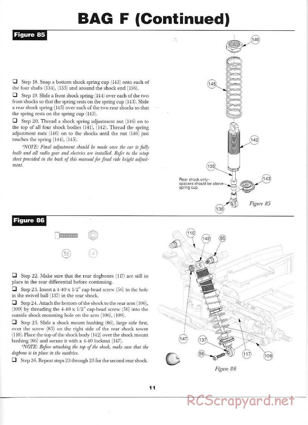 Team Losi - XX-4 Worlds Edition - Manual - Page 13