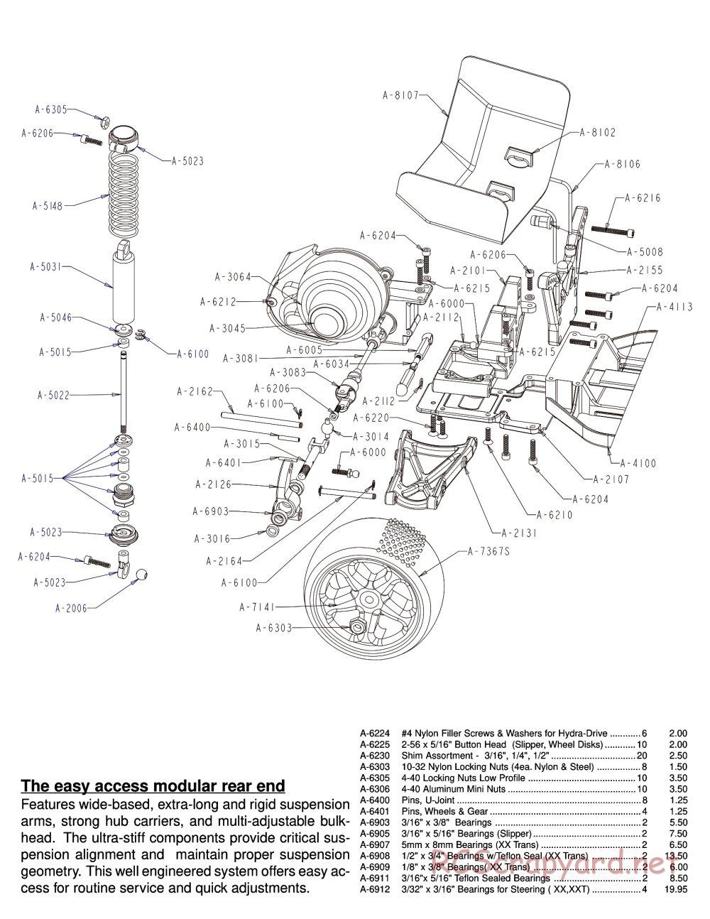 Team Losi - XX-CR - Manual - Page 2