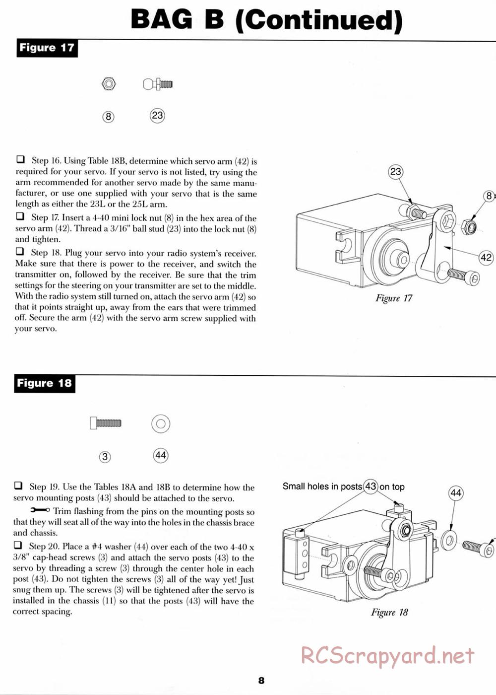 Team Losi - XX CR Kinwald Edition - Manual - Page 11