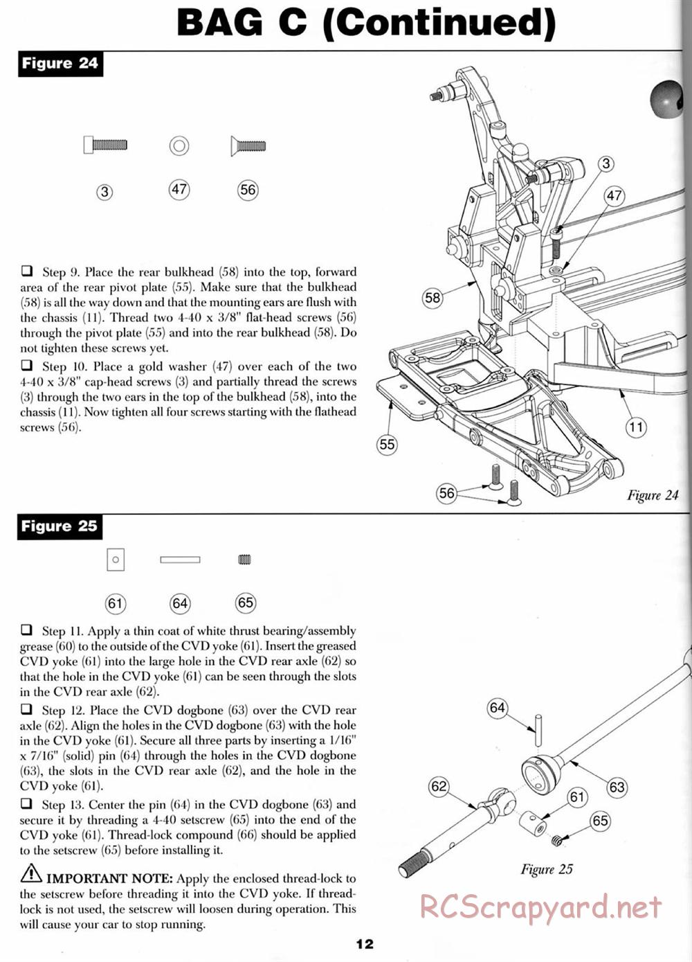 Team Losi - XX CR Kinwald Edition - Manual - Page 15