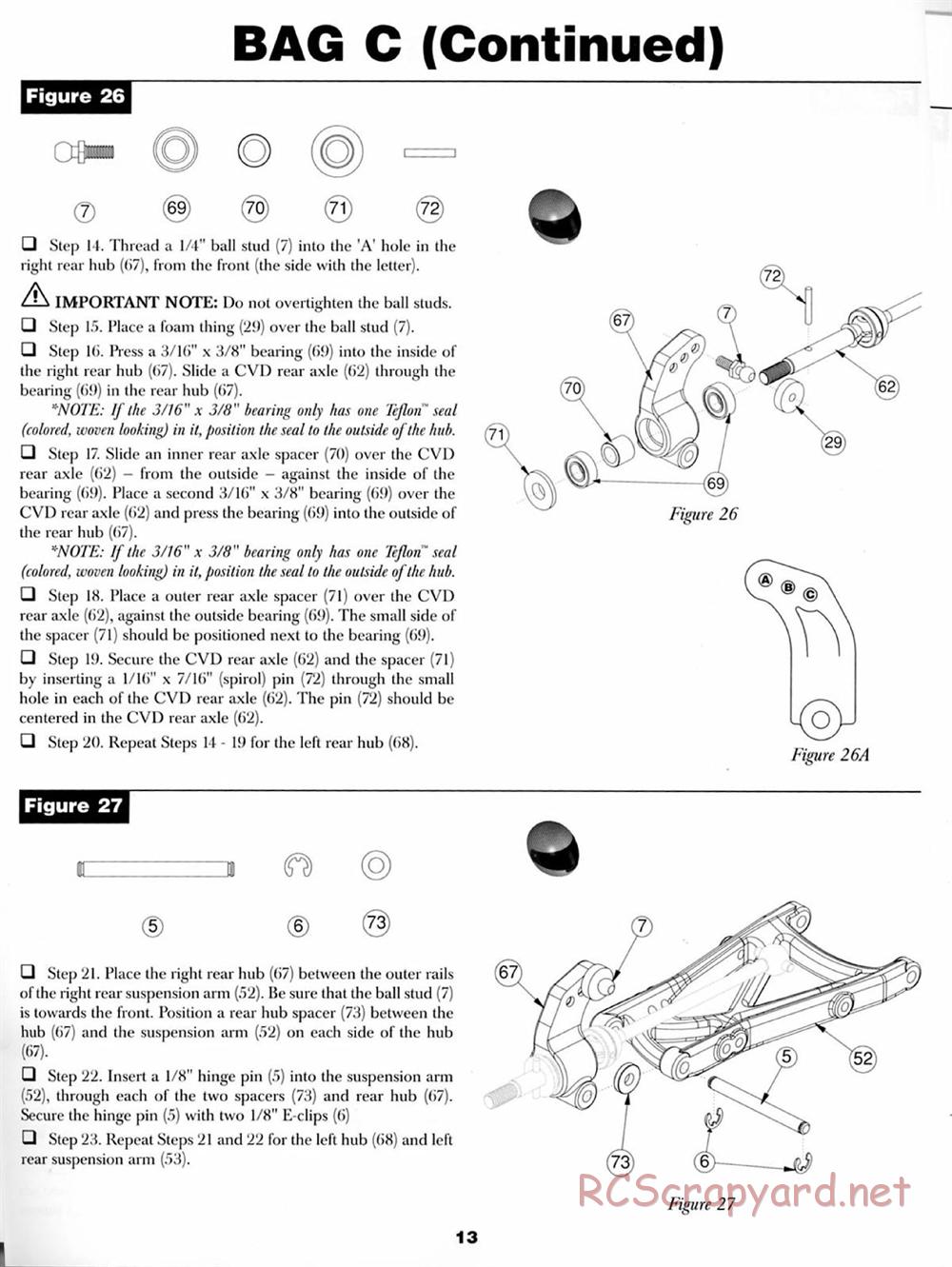 Team Losi - XX CR Kinwald Edition - Manual - Page 16