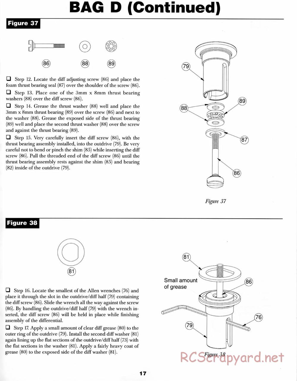 Team Losi - XX CR Kinwald Edition - Manual - Page 20