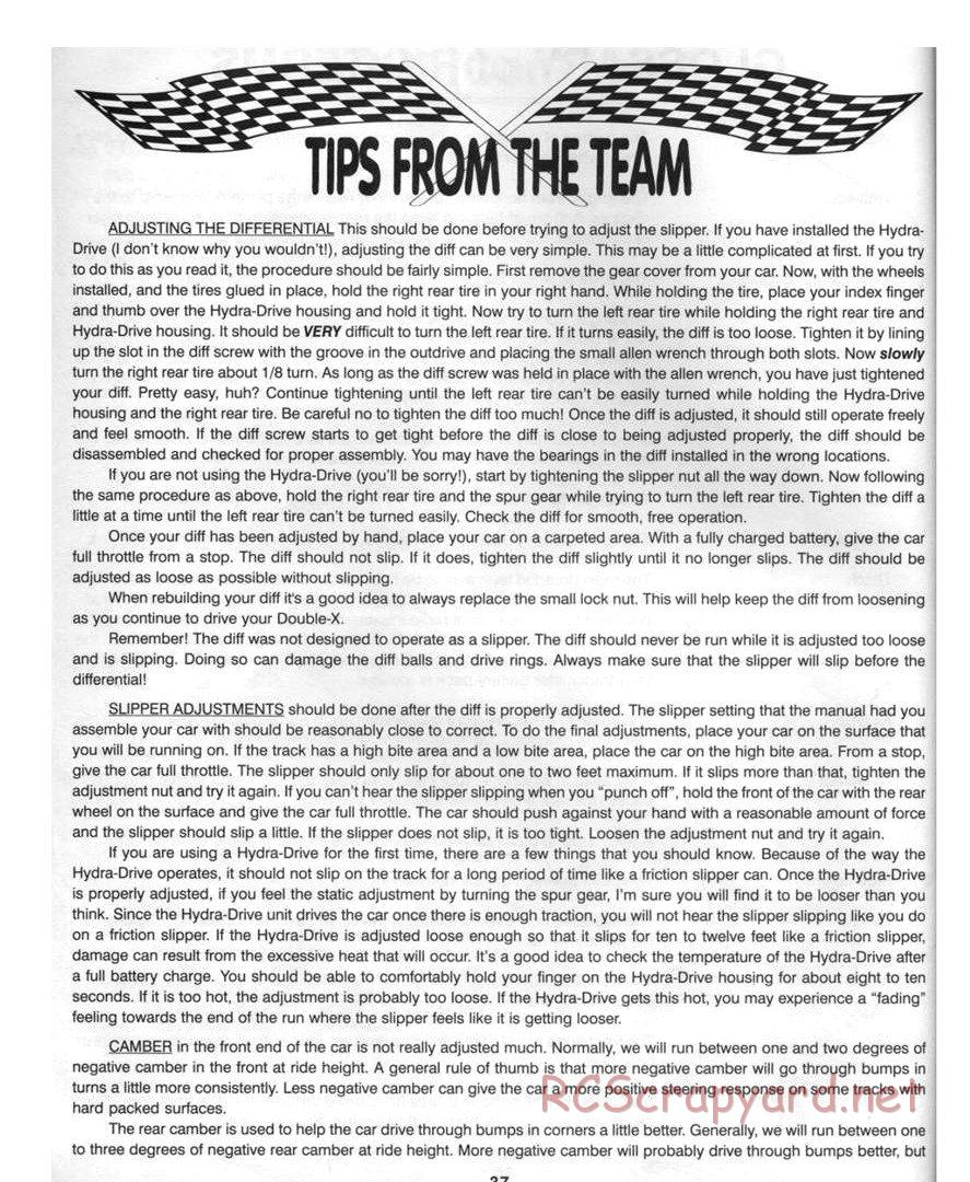 Team Losi - XX-CR - Manual - Page 40