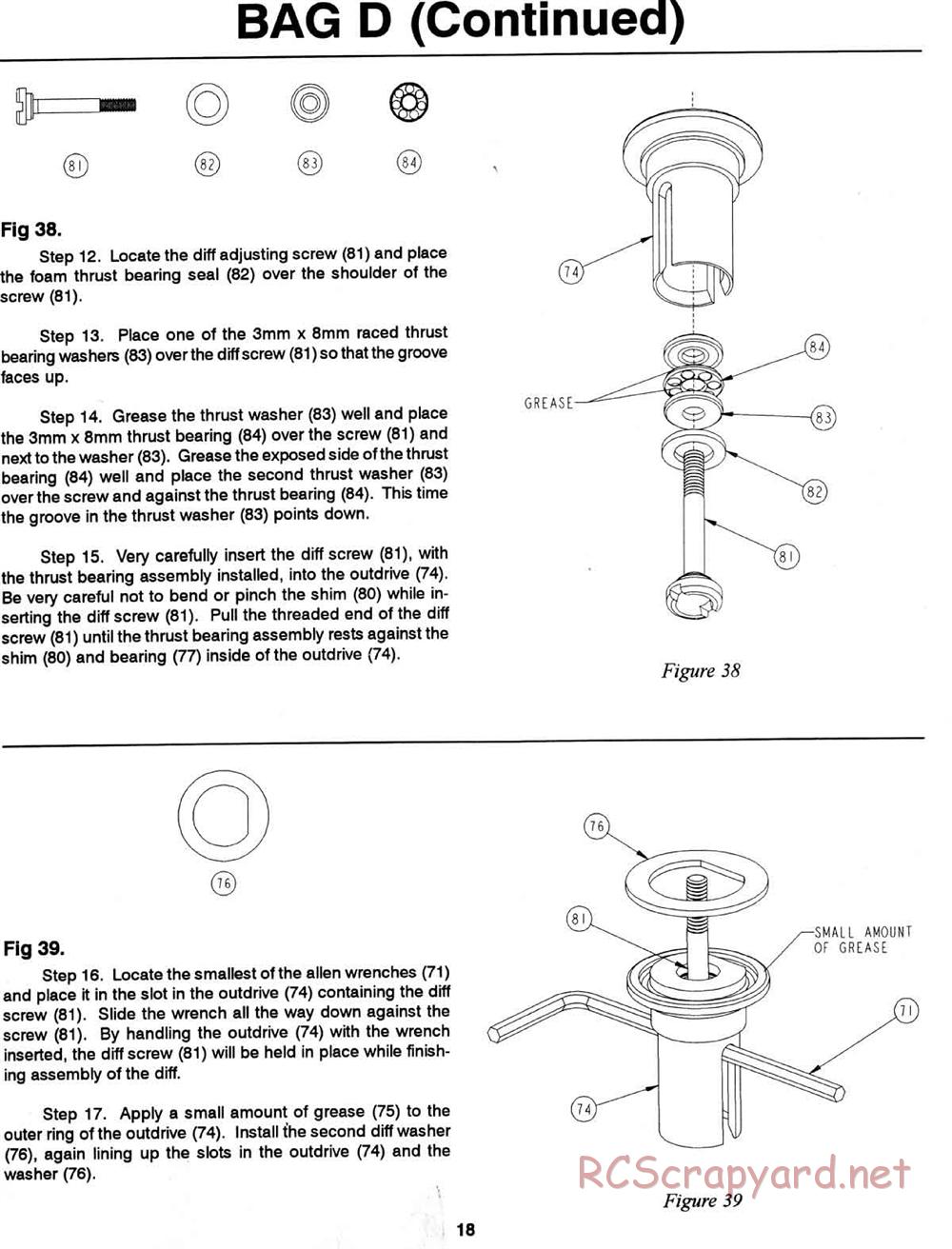 Team Losi - XXT - Manual - Page 21